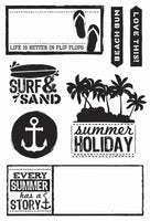 Sandy Toes Clear Stamps